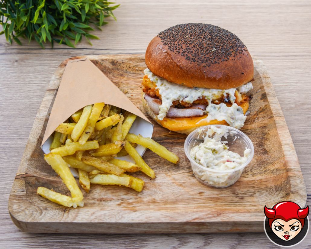 burger maison nantes la ptite diablotine et ses burgers chiken bacon