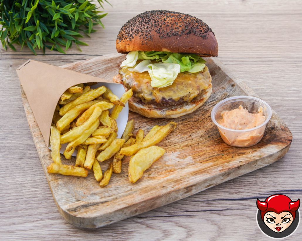 burger maison nantes la ptite diablotine et ses burgers malin