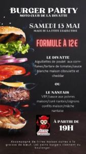 burger party moto cross food truck burger divatte sur loire